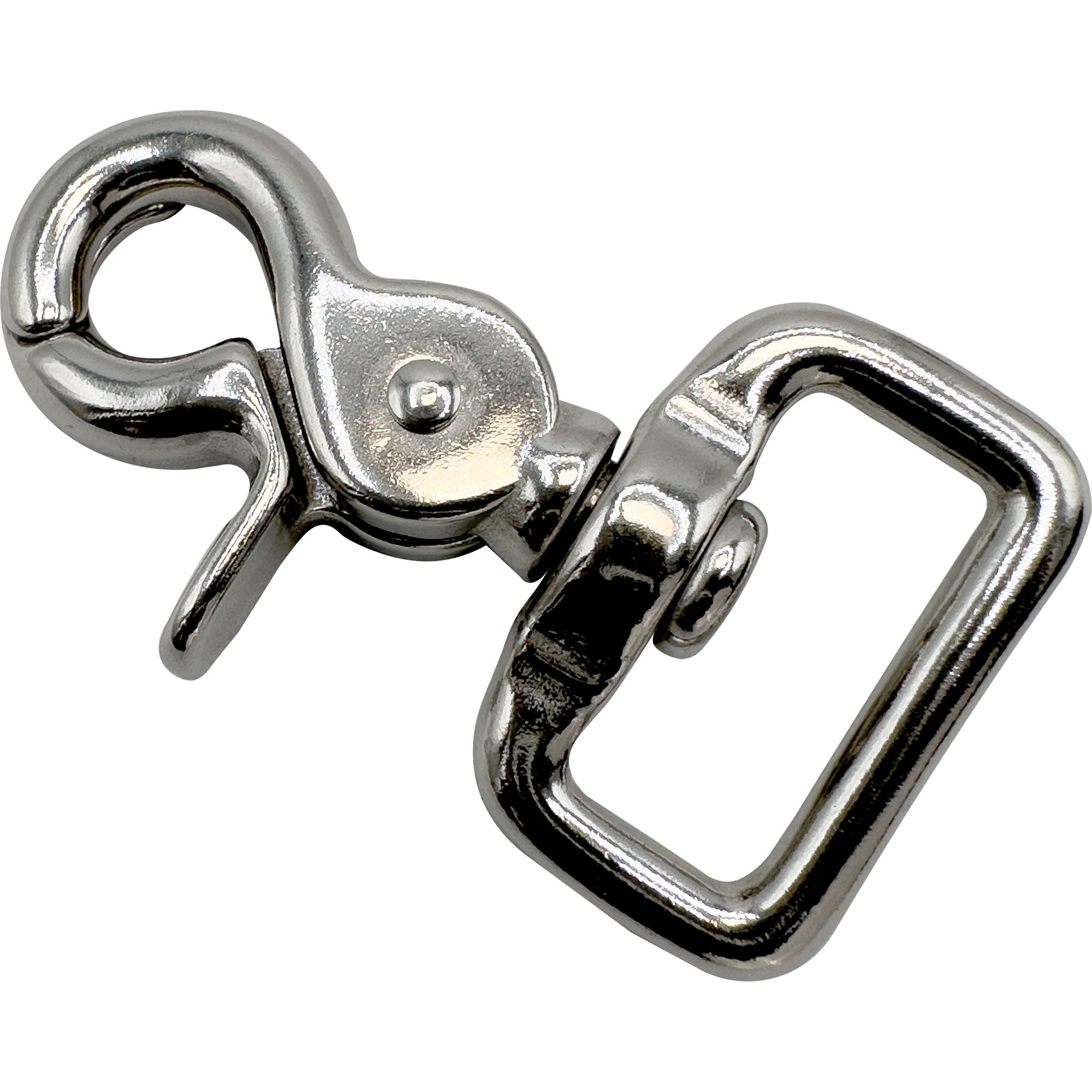 7023 Square Ring Cage Lock 1 Inch Stainless Steel