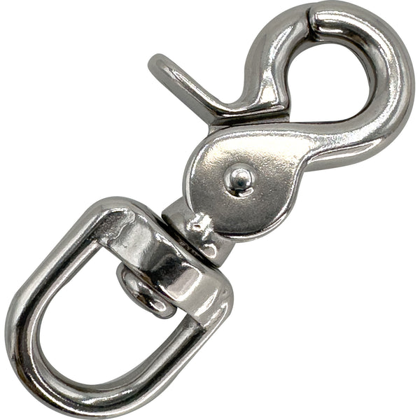 Round Ring Cage Lock 1 Inch Stainless Steel #7025