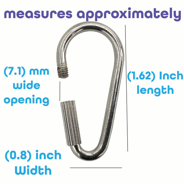 Pk3 Nickel Plated Steel Quick Link 1 5/8 Inch #7028