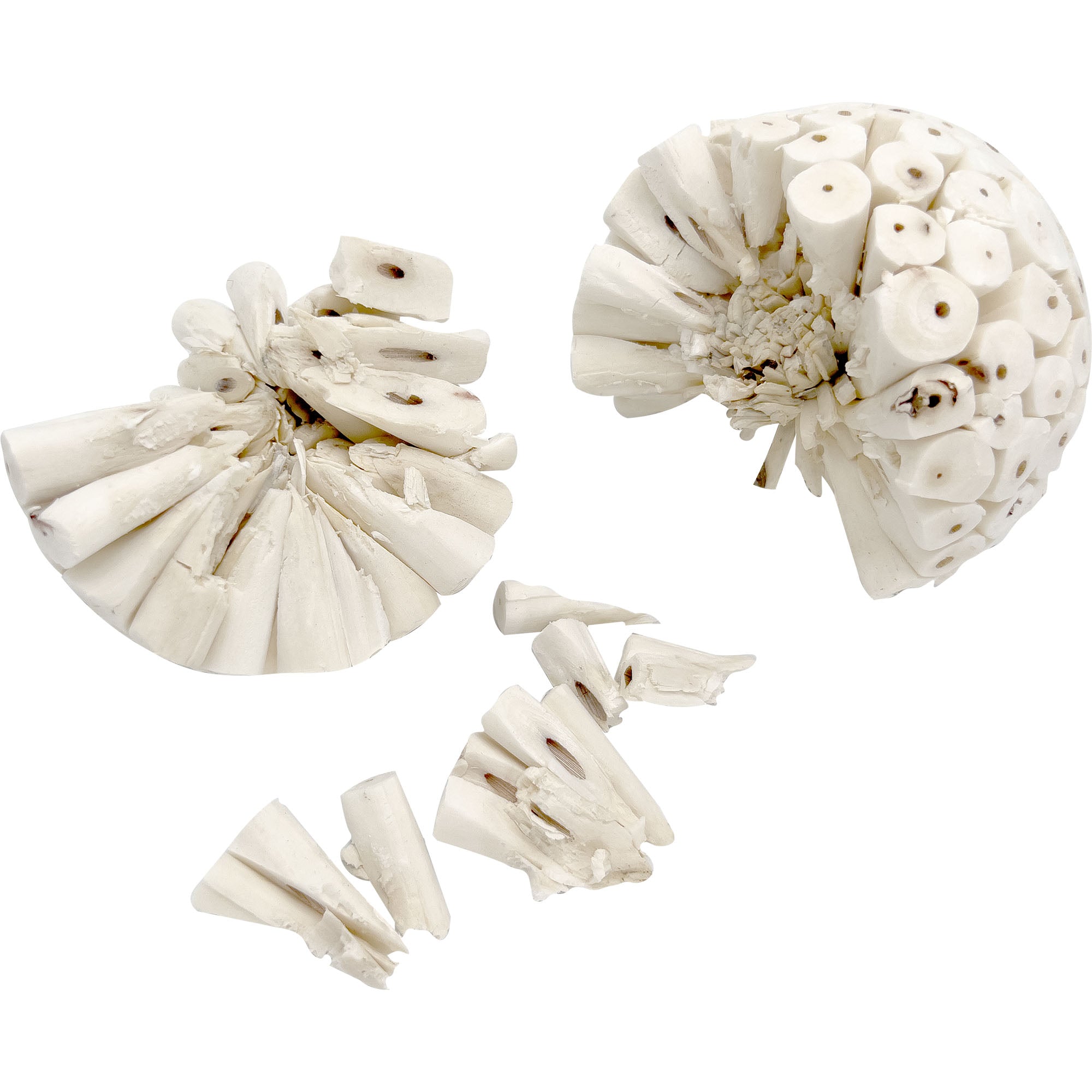 5107 Mega 4 Inch Sola Ball Natural Foot Toy Foraging Bird Chew Balls