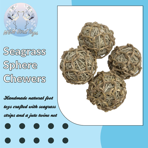5017 Pk4 Pk8 Pk12 Seagrass Sphere Chewers M&M Union Bird Toys