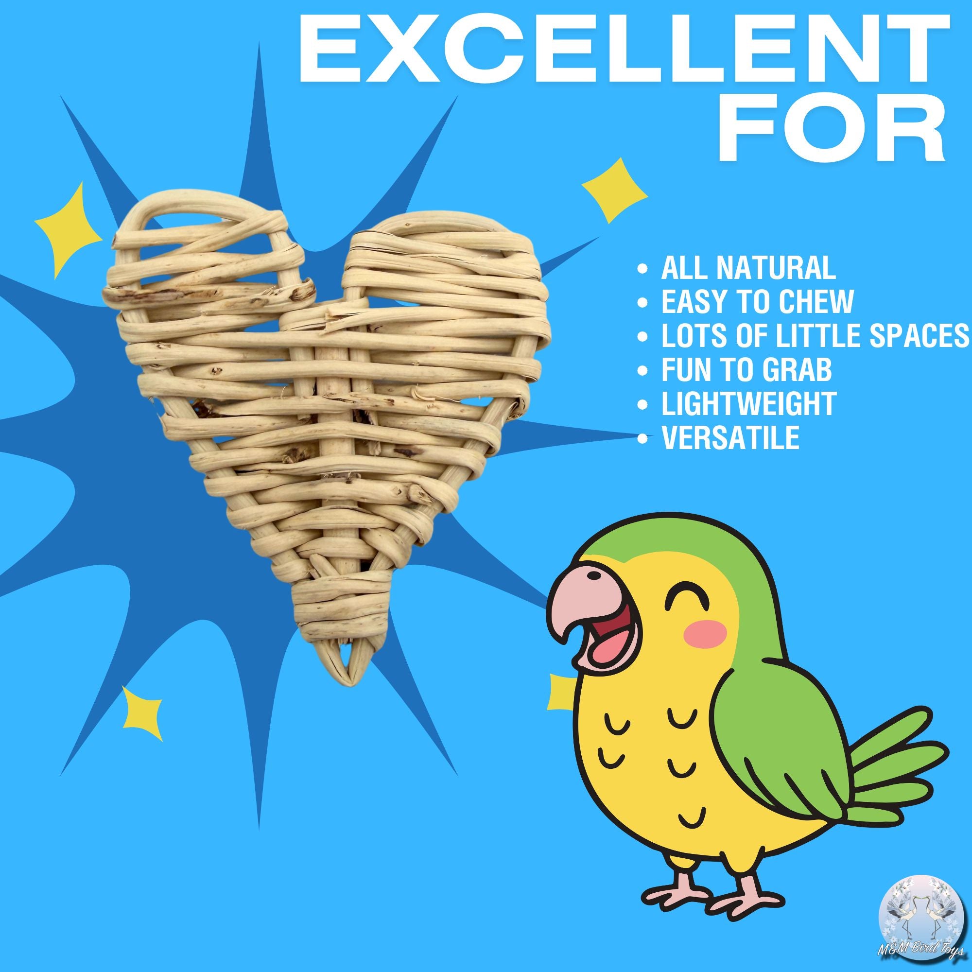 5071 Pk6 Willow Vine Heart Chews