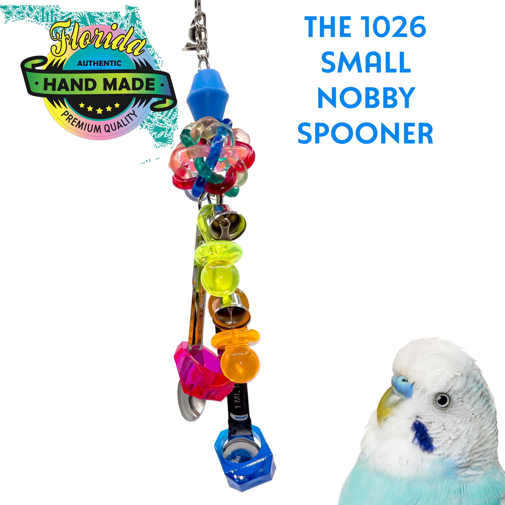 1026 Pequeño Nobby Spooner M&M Union Bird Juguetes