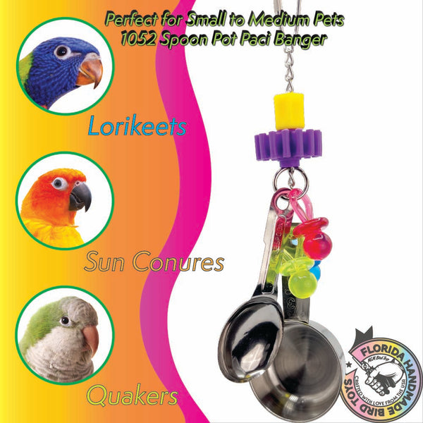 1052 Cuchara Olla Paci Banger M&M Union Bird Juguetes