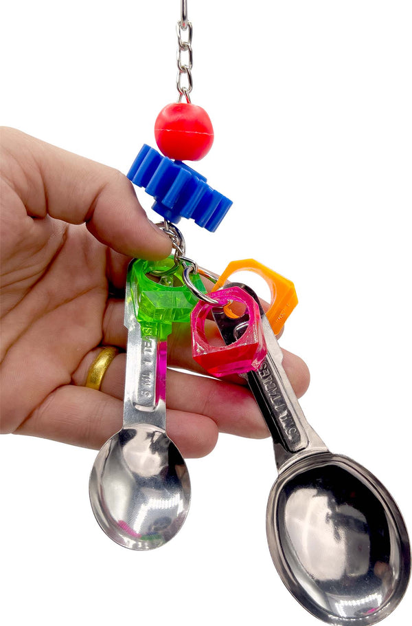 1053 Ring Spoon Beater M&M Bird Toys