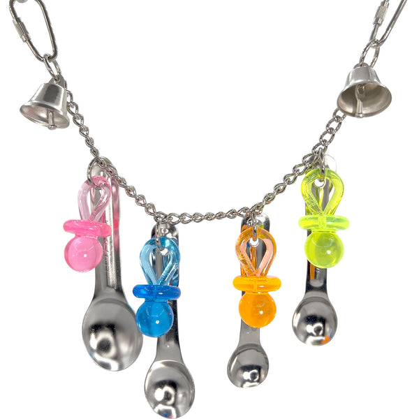 1083 Small Rattle Paci Ringer - Hover