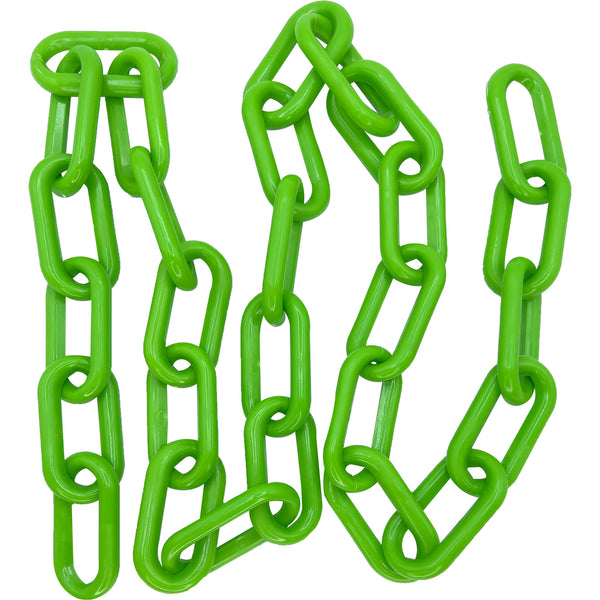 5ft Big Green Plastic Chain #2002