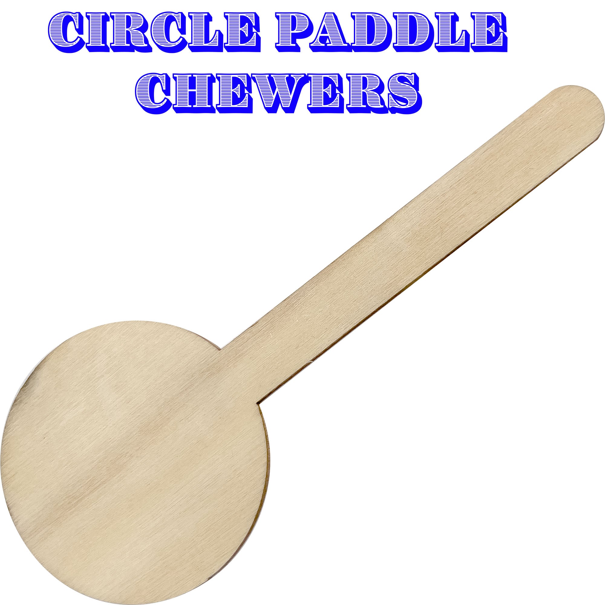 2060 Pk6 Wood Paddle Chewers