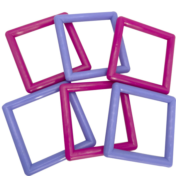Pk6 Big Square Rings #2073