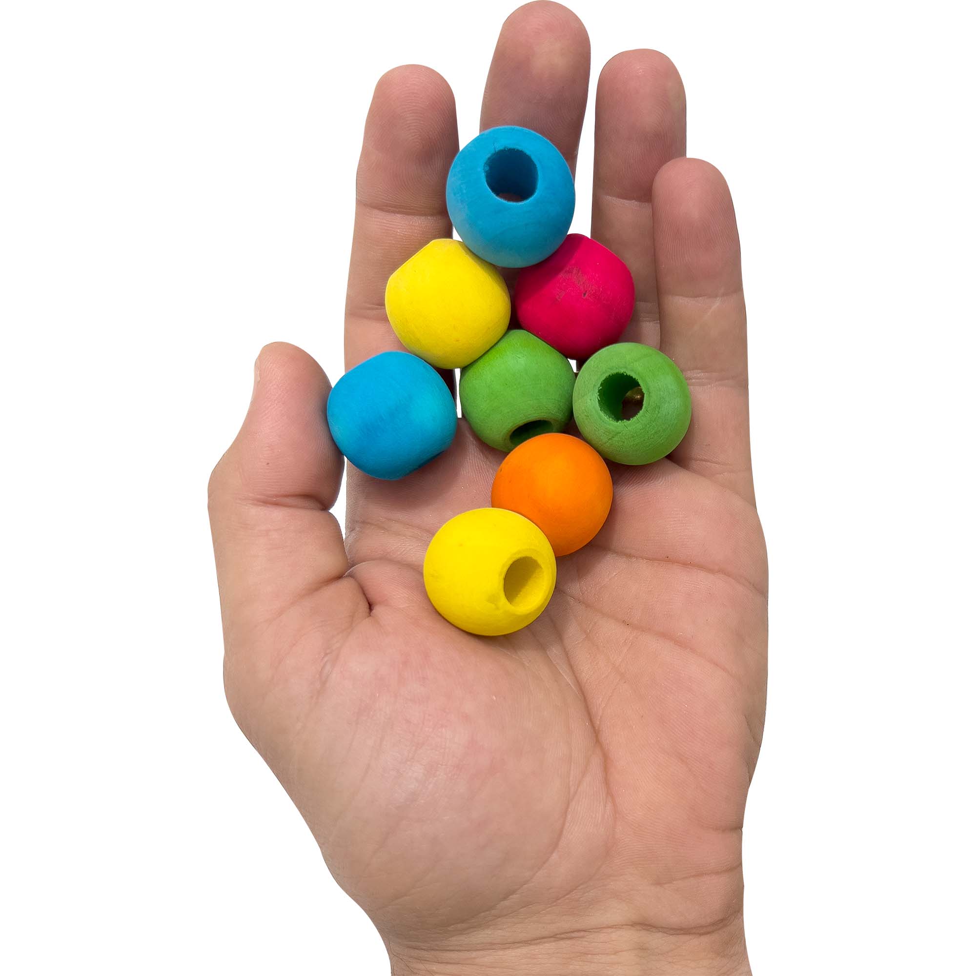 2130 Medium Rainbow Chew Beads