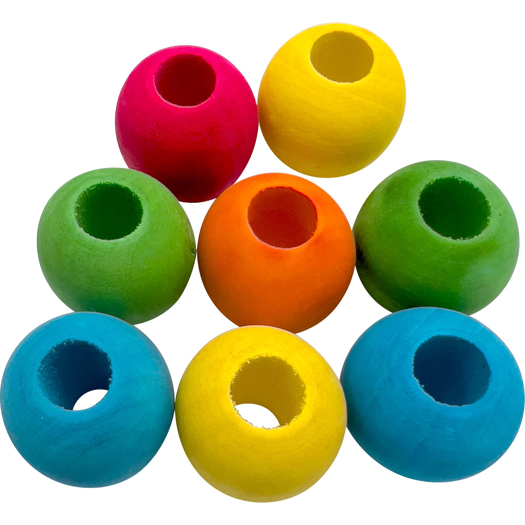 2130 Medium Rainbow Chew Beads