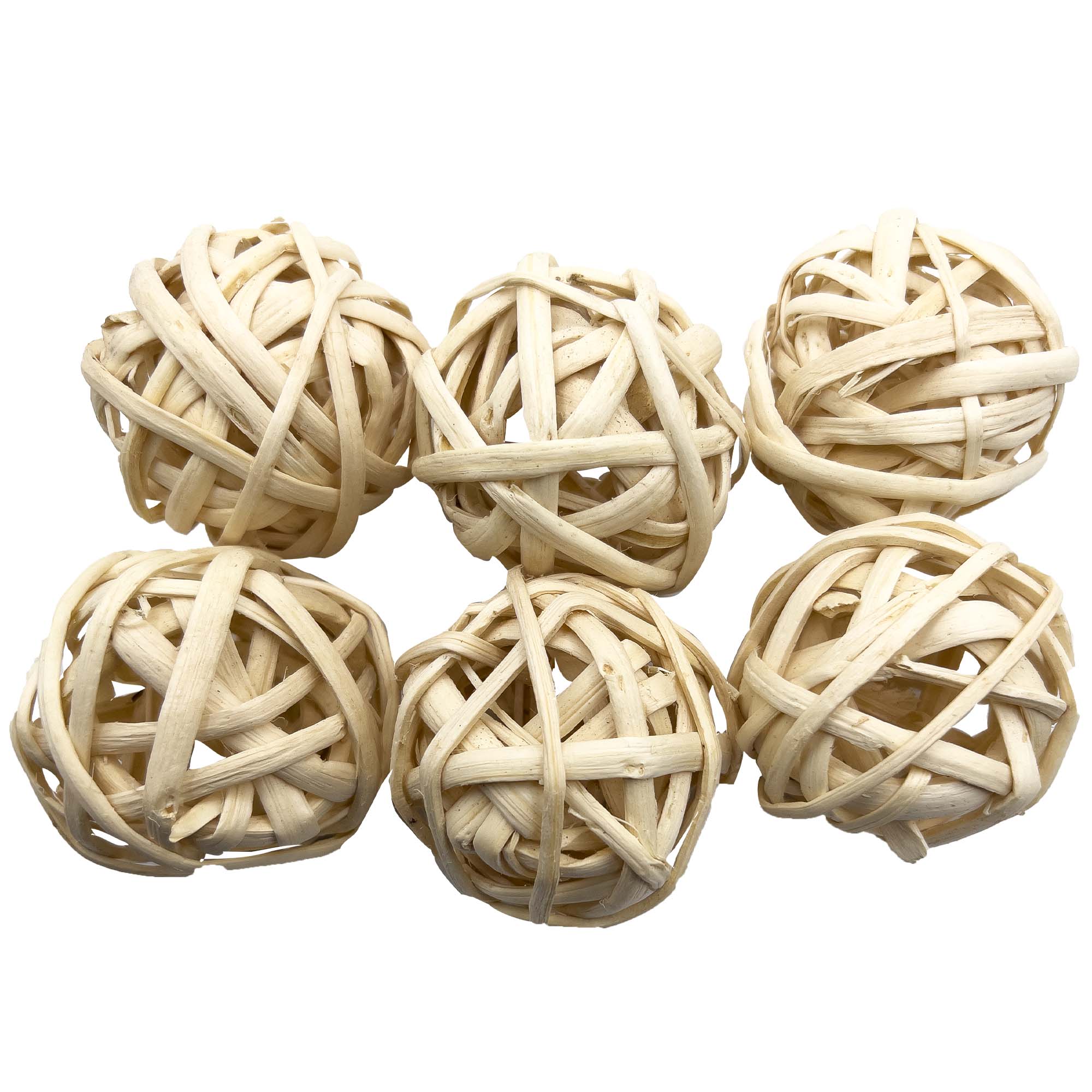 5011 pequeñas bolas masticables naturales Pk3 Pk6 Pk12 M&M Union Bird Toys