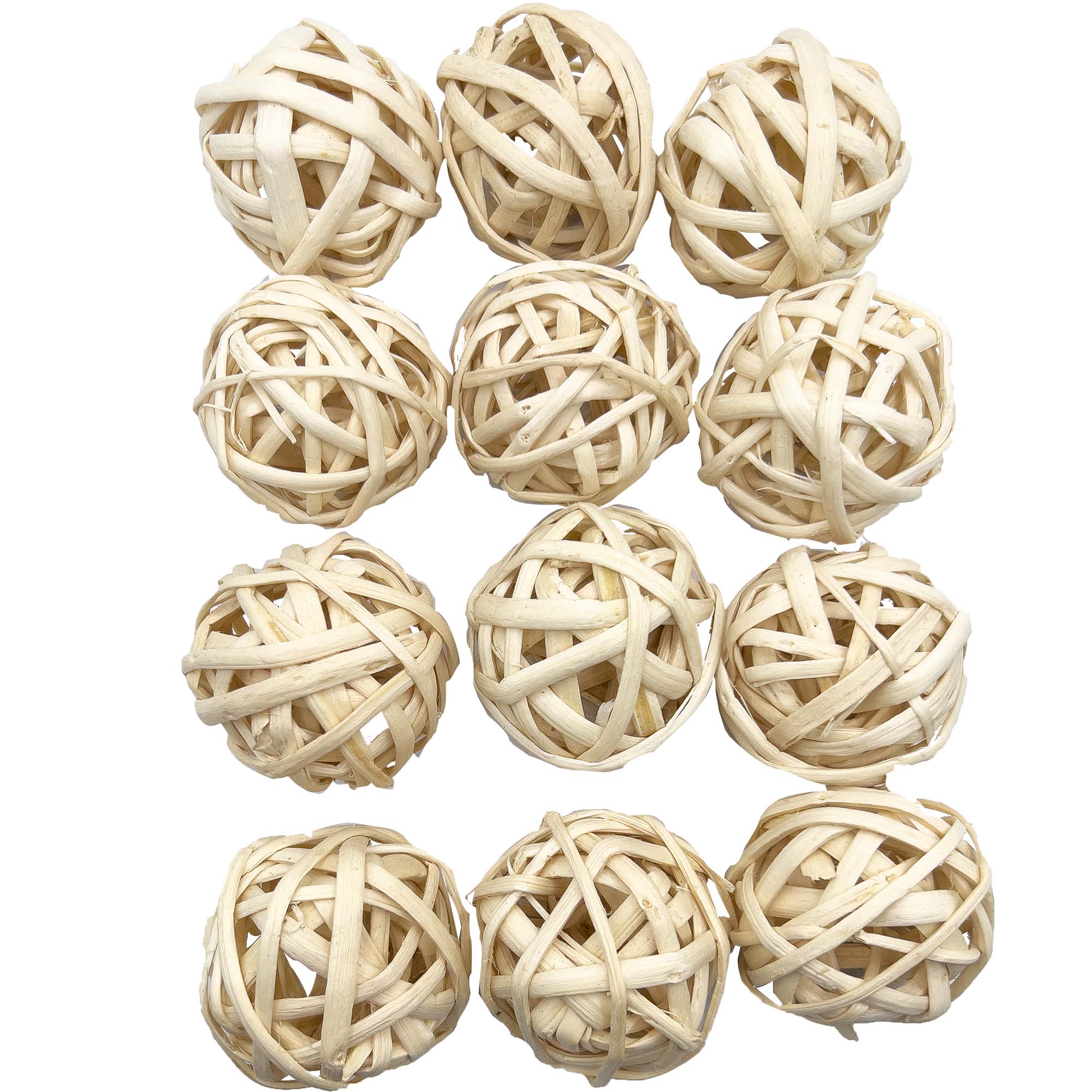 5011 pequeñas bolas masticables naturales Pk3 Pk6 Pk12 M&M Union Bird Toys
