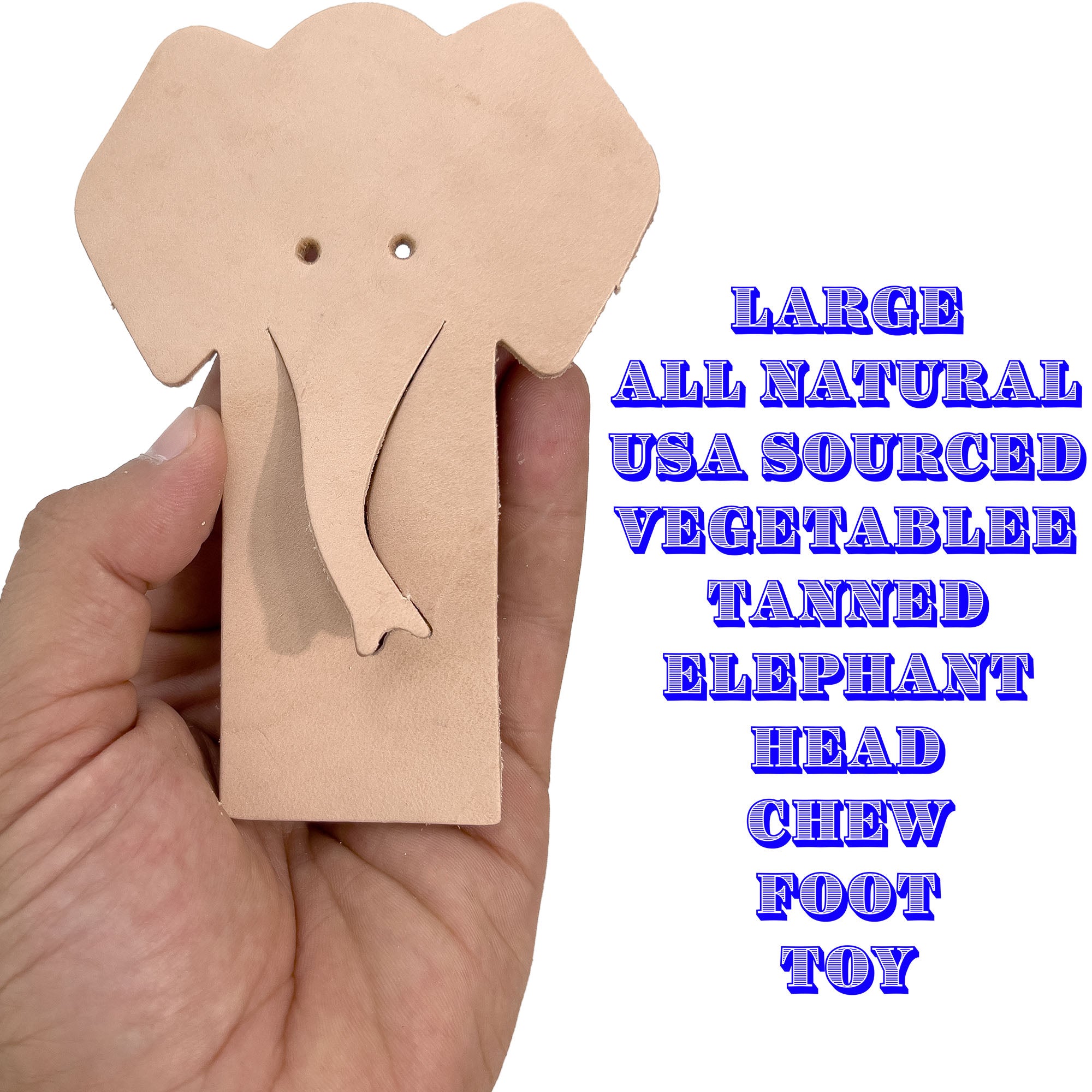 5027 Big Elephant Leather Chew