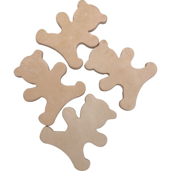 5029 Pk4 Leather Teddys - Hover