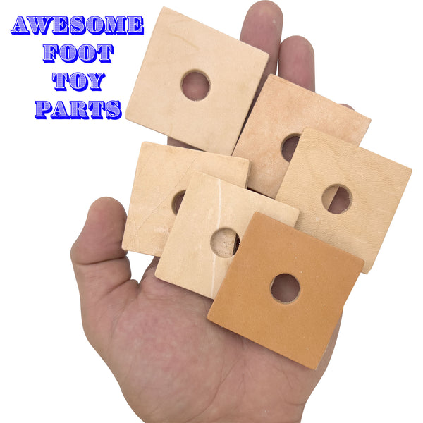 Big Punched Leather Squares #5033