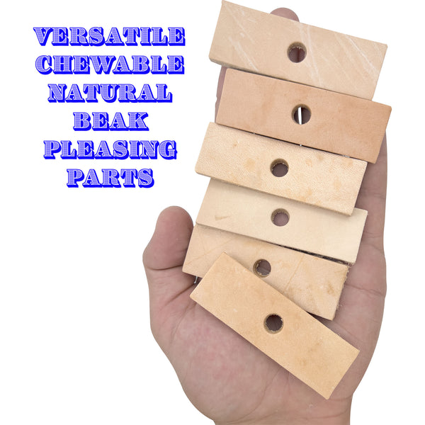 5039 Medium Punched Leather Rectangles