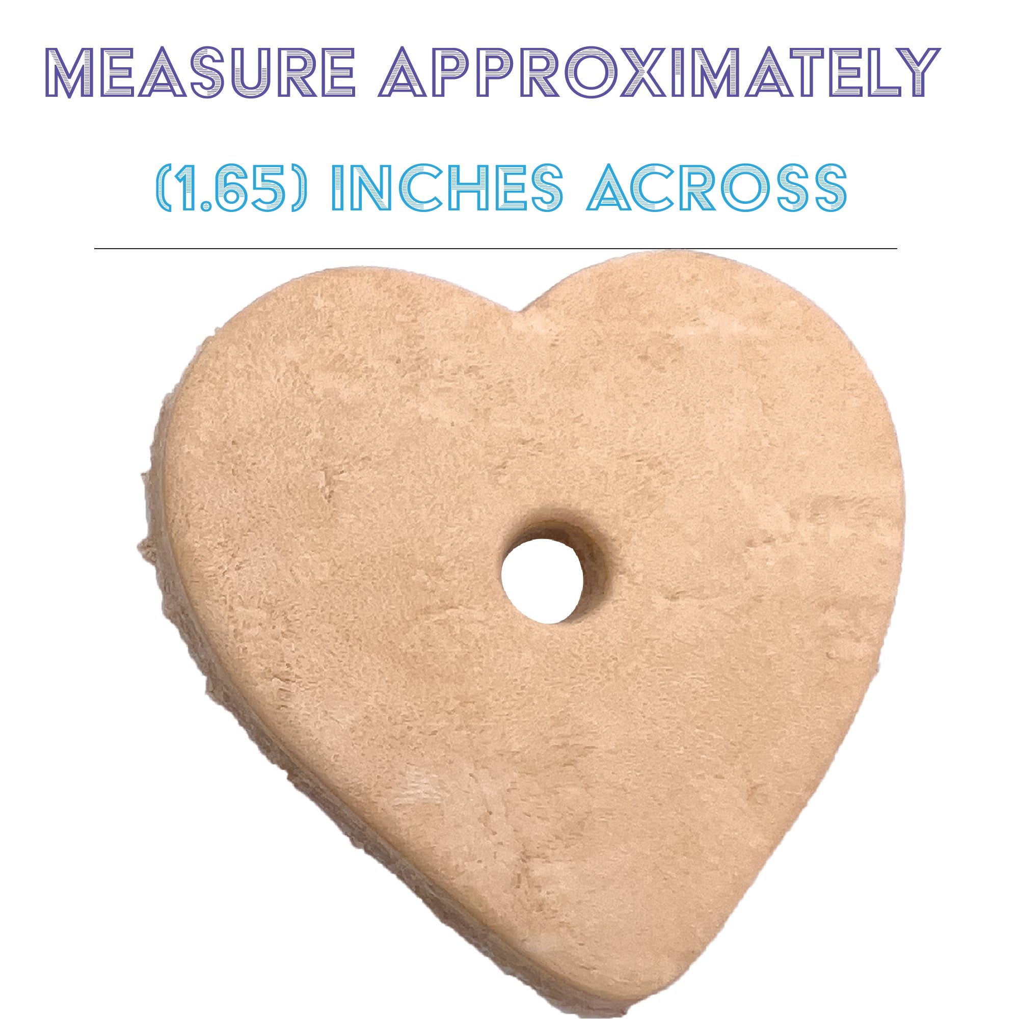5042 Punched Leather Hearts