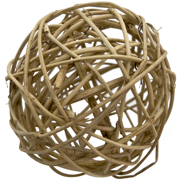5070 Mega Bola de vid natural de 4 pulgadas M&M Union Bird Toys