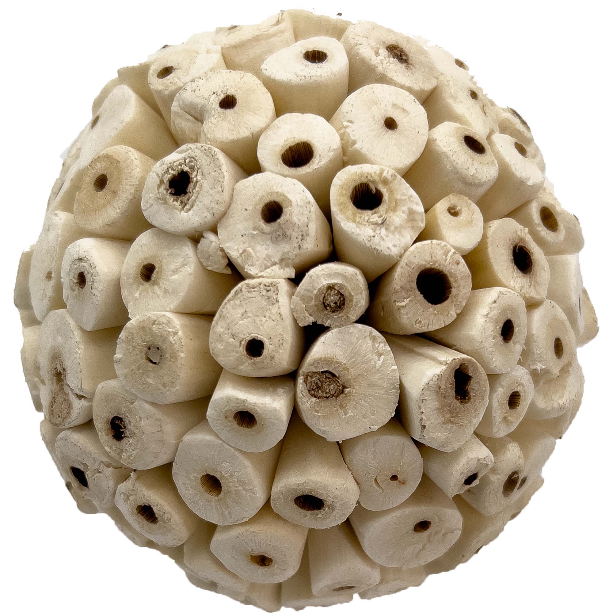 5107 Mega 4 Inch Sola Ball Natural Foot Toy Foraging Bird Chew Balls