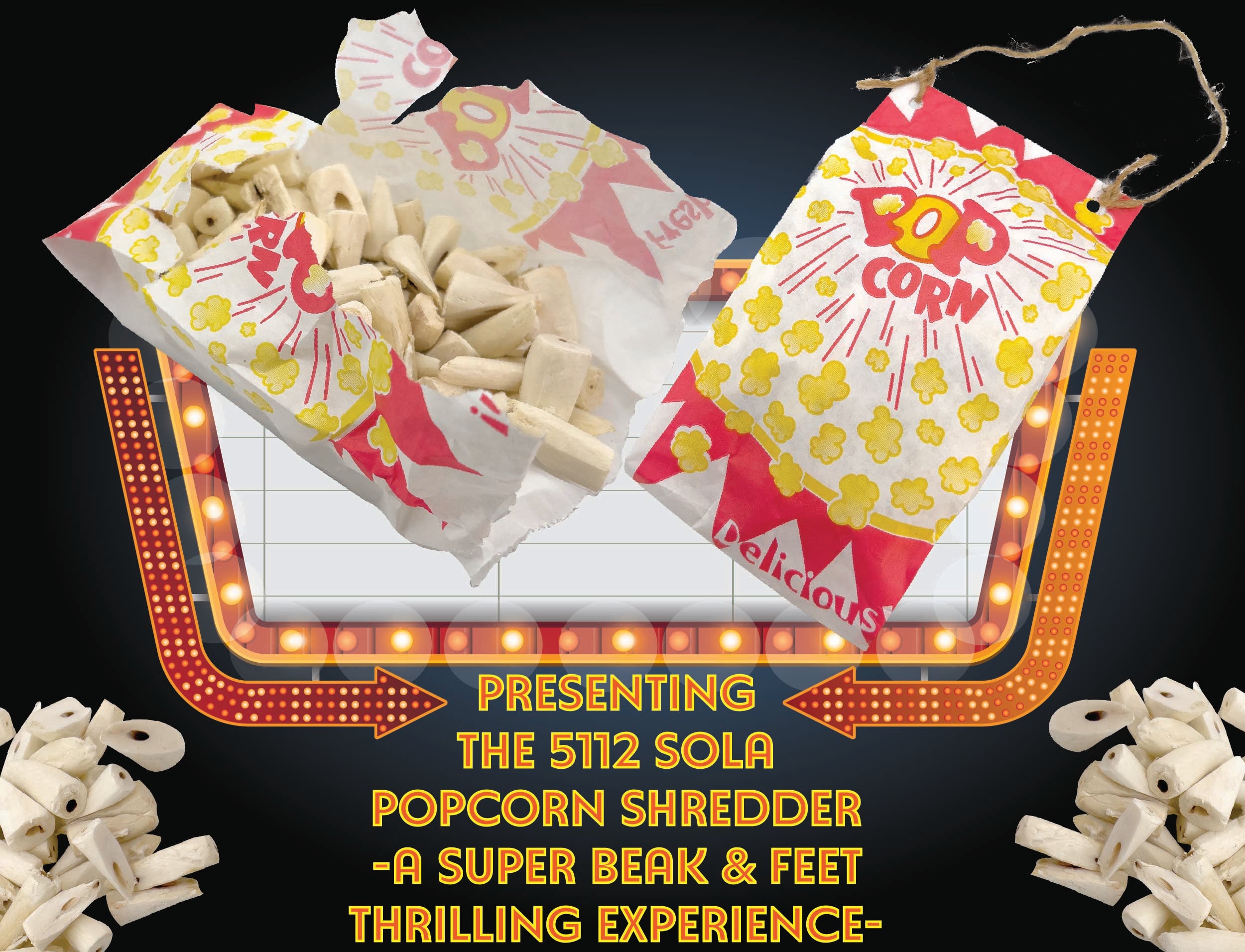 5112 Sola Popcorn Shredder