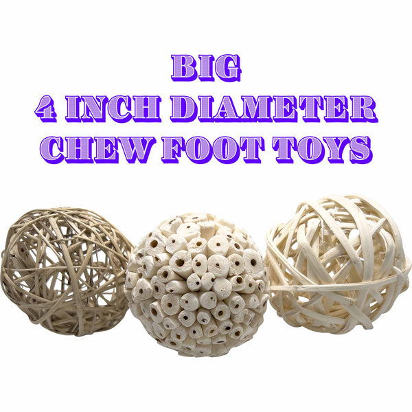 Big Natural Bird Balls #5119