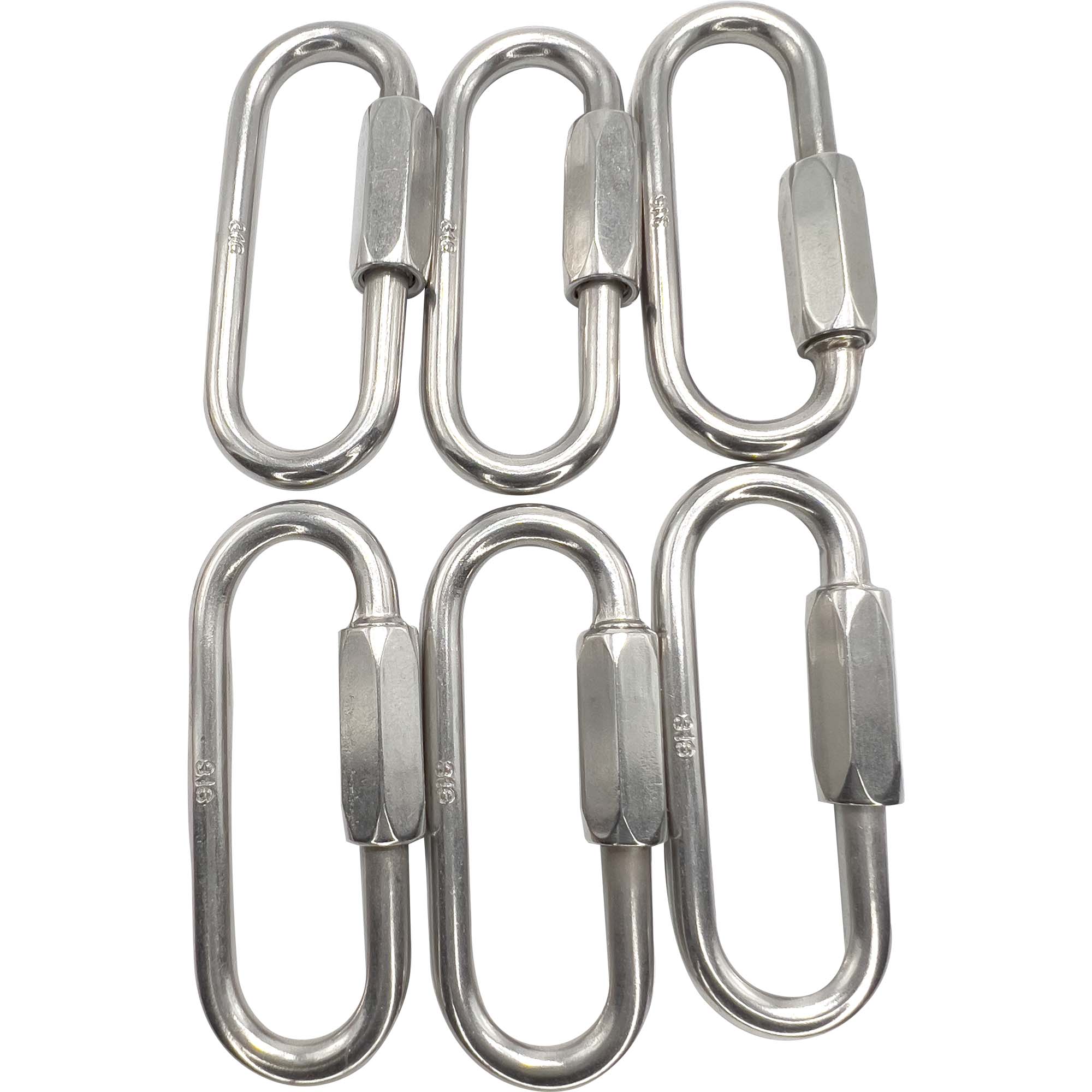 7004 Pk3 Thép không gỉ 2,5 inch Đồ chơi lớn Liên kết nhanh M&M Đồ chơi chim