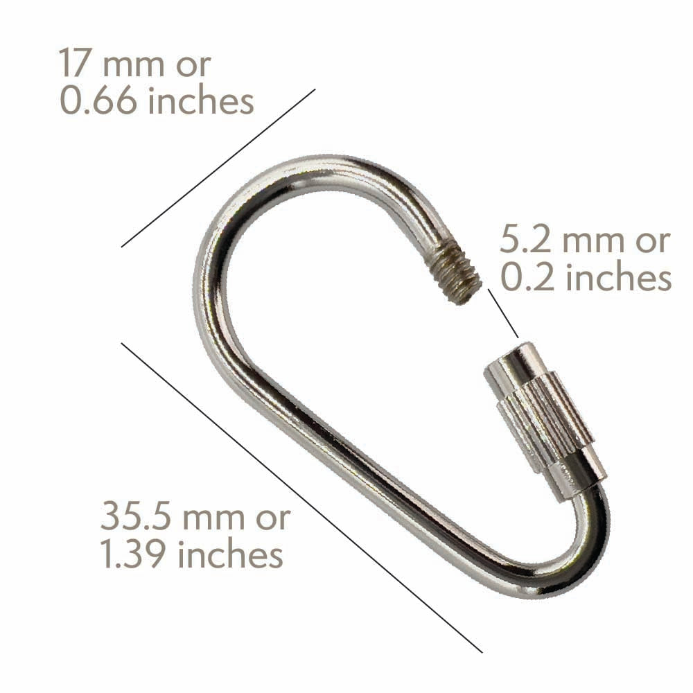 Pear Key Carabiner