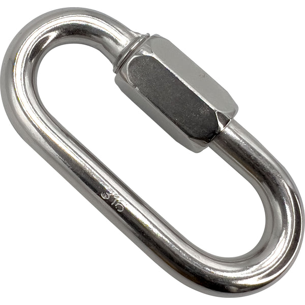 2pk Huge Stainless Steel 2.9 Inch Hanging Link #7019