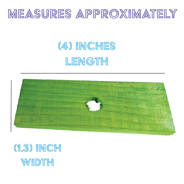 2162 Rectangular Rainbow Chew Slats